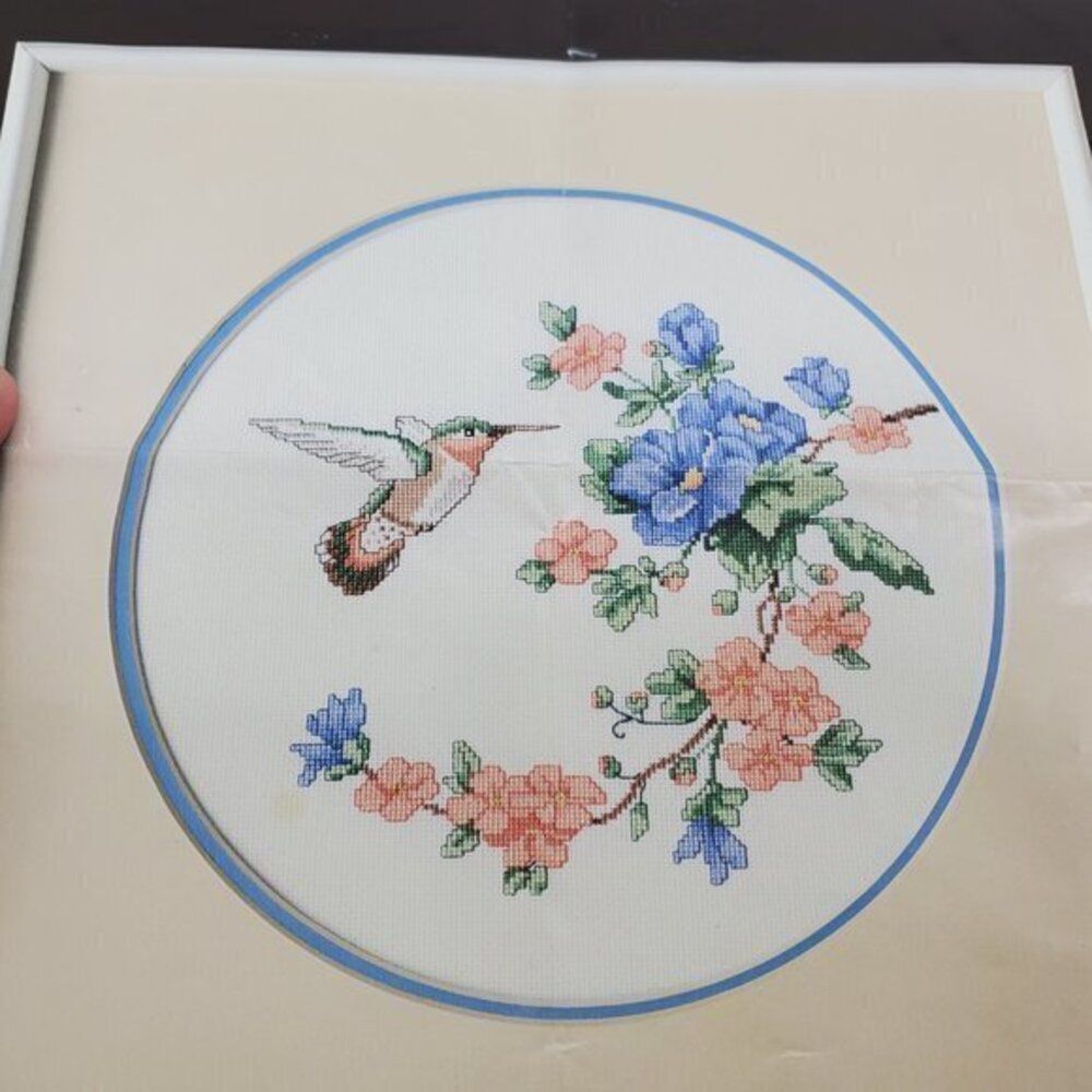 Dimensions Springtime Hummingbird Cross Stitch Pa - Picture 2 of 5